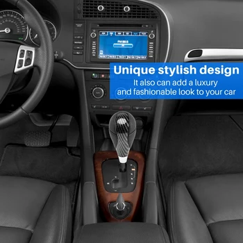 Ручка Переключения передач из Углеродного Волокна ABS Для большинства Toyota Lexus Crown Camry Hiace IS350 GS430 RX350 IS250 ES350 RX450H LX470 4