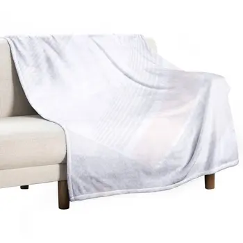 Новое покрывало с диагональным градиентом на белом фоне, зимнее покрывало для кровати, одеяло для среды, роскошное большое одеяло