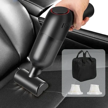 Пылесос для автомобиля, Мини-USBзарядка, циклонные всасывающие пылесосы, Портативный ручной беспроводной пылесос для домашнего стола