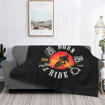 Одеяло с надписью Born, Бархатное летнее многофункциональное тонкое одеяло для постельных принадлежностей, плюшевое тонкое одеяло