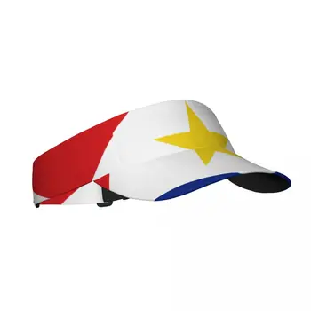 Летняя Солнцезащитная кепка для мужчин и женщин с регулируемым козырьком, пустой Верх с флагом Саба, Спорт, Теннис, Гольф, Солнцезащитная кепка для бега