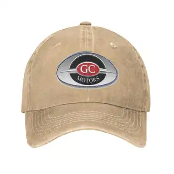 Модная качественная джинсовая кепка с логотипом GC Motors, вязаная шапка, бейсболка