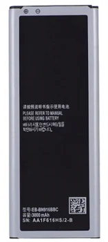 Для Samsung Galaxy Note4 Duos SM-N9100 EB-BN916BBC Совершенно новый аккумулятор мобильного телефона