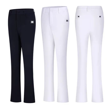 2023 Женская одежда, брюки для гольфа, брюки для гольфа, женские летние весенние спортивные брюки, высокоэластичные тонкие спортивные брюки с разрезом