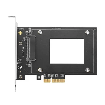896F U.2 SFF-8639 к Адаптеру карты расширения PCI-E Поддержка U.2 NVME SSD Riser Card 7000 Мбит/с Быстрая скорость PCIE X16