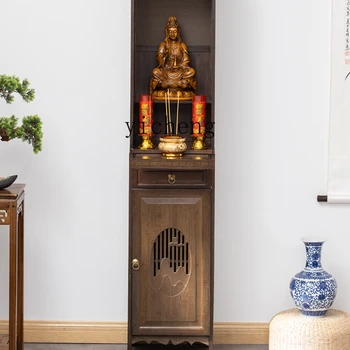 XL Шкаф для одежды Бог Богатства Витрина Алтарь Будда Святилище В Стиле Бодхисаттвы Будда Ниша