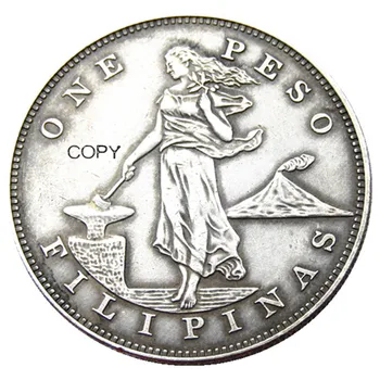 ФИЛИППИНЫ Любого года выпуска (1903-1906)-P-S на выбор монеты с серебряным покрытием в 1 песо крону