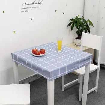 Квадратный стол, обеденный стол, скатерть полностью водонепроницаемой прямоугольной формы 2