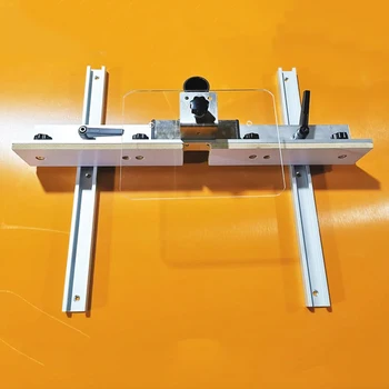 Мини простой деревообрабатывающий верстак аксессуары для гравировального станка перевернутый стол для сбора пыли 500 мм опорный стол пила по линейке 0