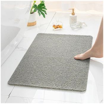 Бытовой нескользящий коврик для ванной комнаты Высококачественный мягкий на ощупь коврик для входа на крыльцо ванной комнаты